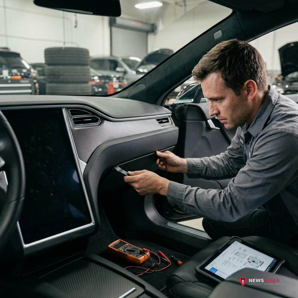 Tesla Model S Glove Box Won'T Open Complete Technical Analysis