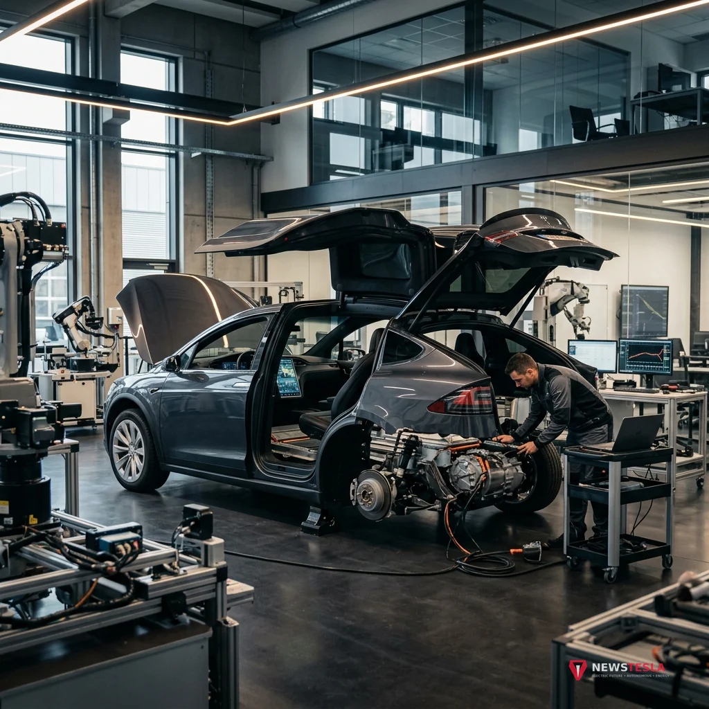Tesla Model X Charcoal Grey Complete Technical Analysis