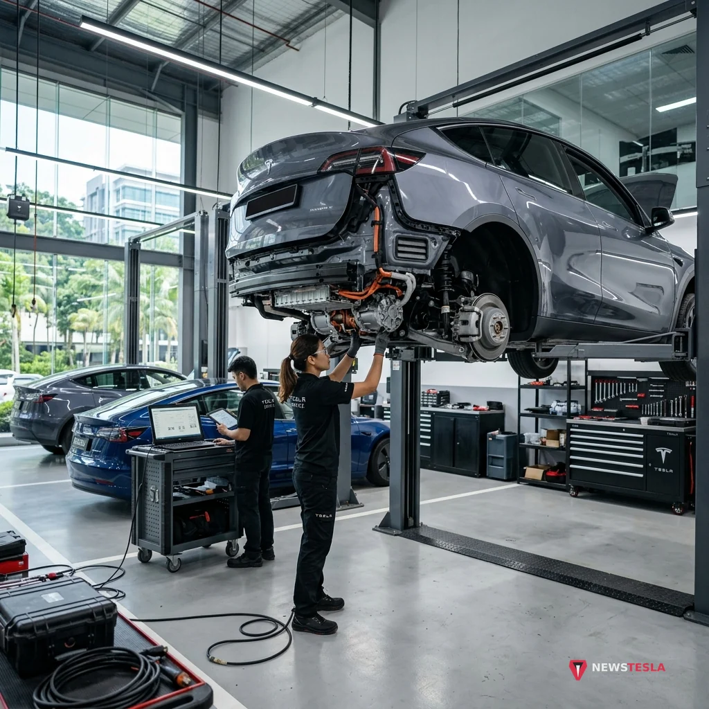 Tesla Service Center Cyberjaya Complete Technical Analysis