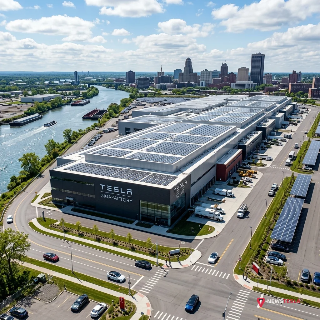 Tesla Solar Panel Plant In Buffalo Ny Complete Technical Analysis