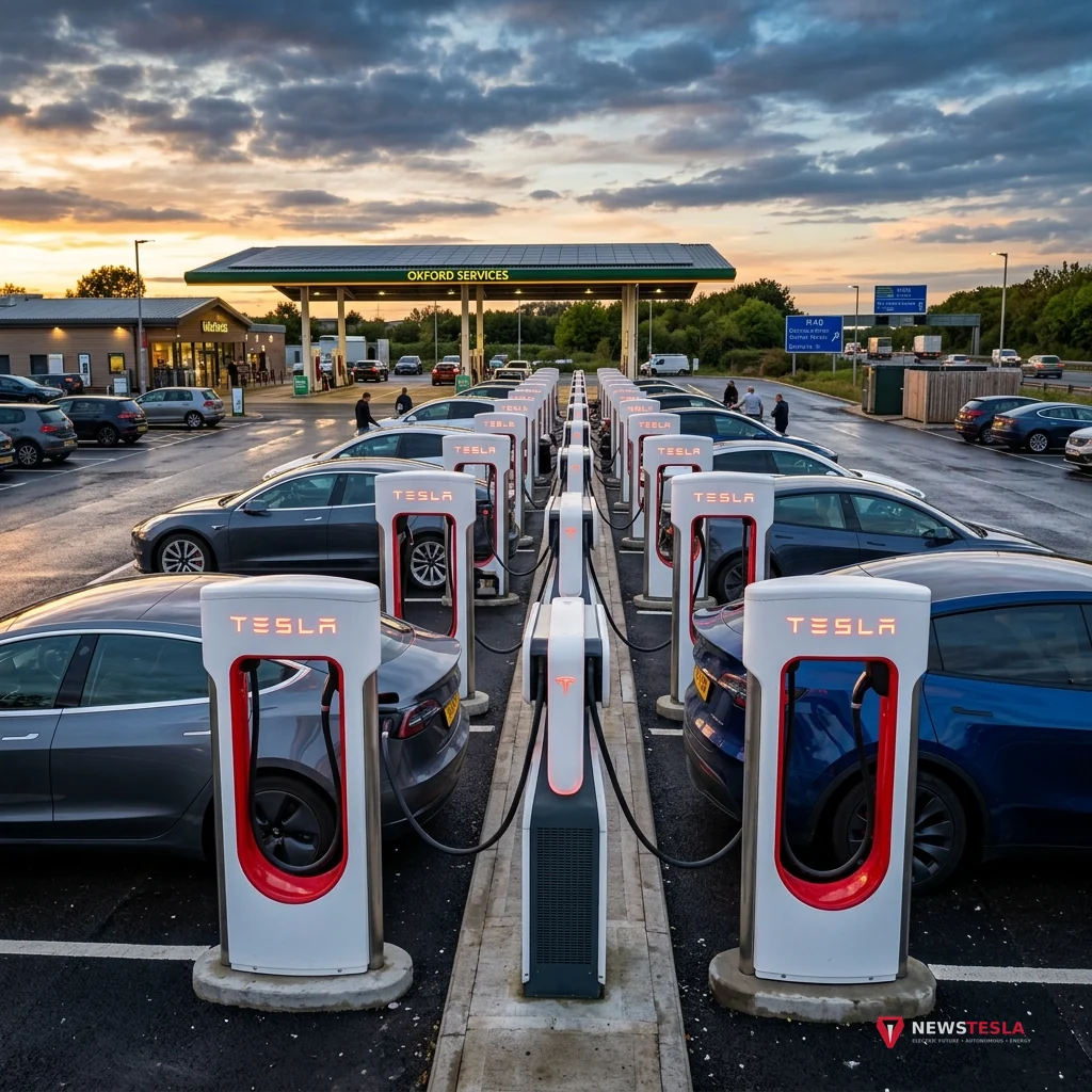 Tesla Supercharger Oxford Services Complete Technical Analysis
